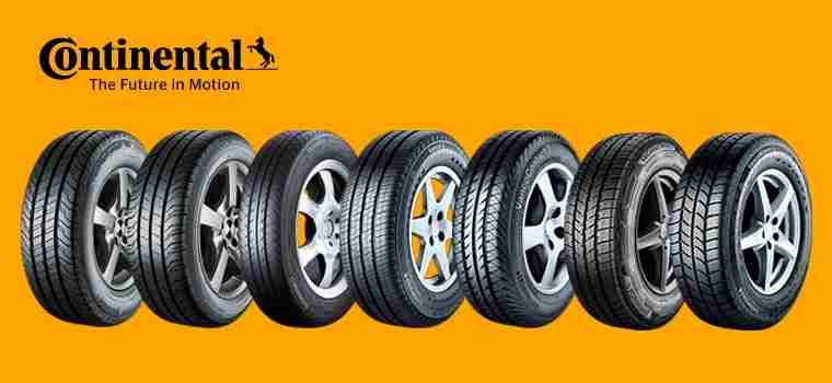 Continental van tyre range