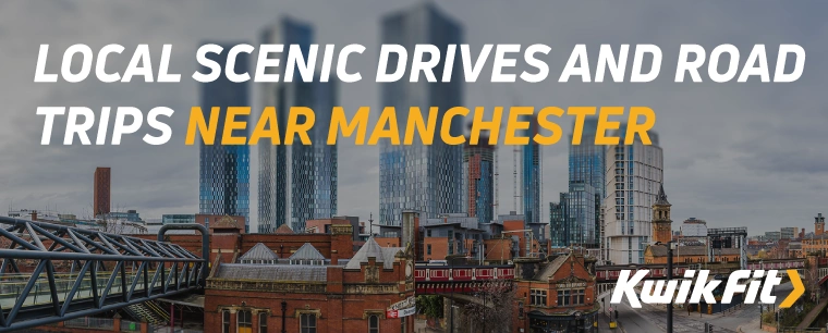 Panoramic view of Deansgate Square, Manchester.